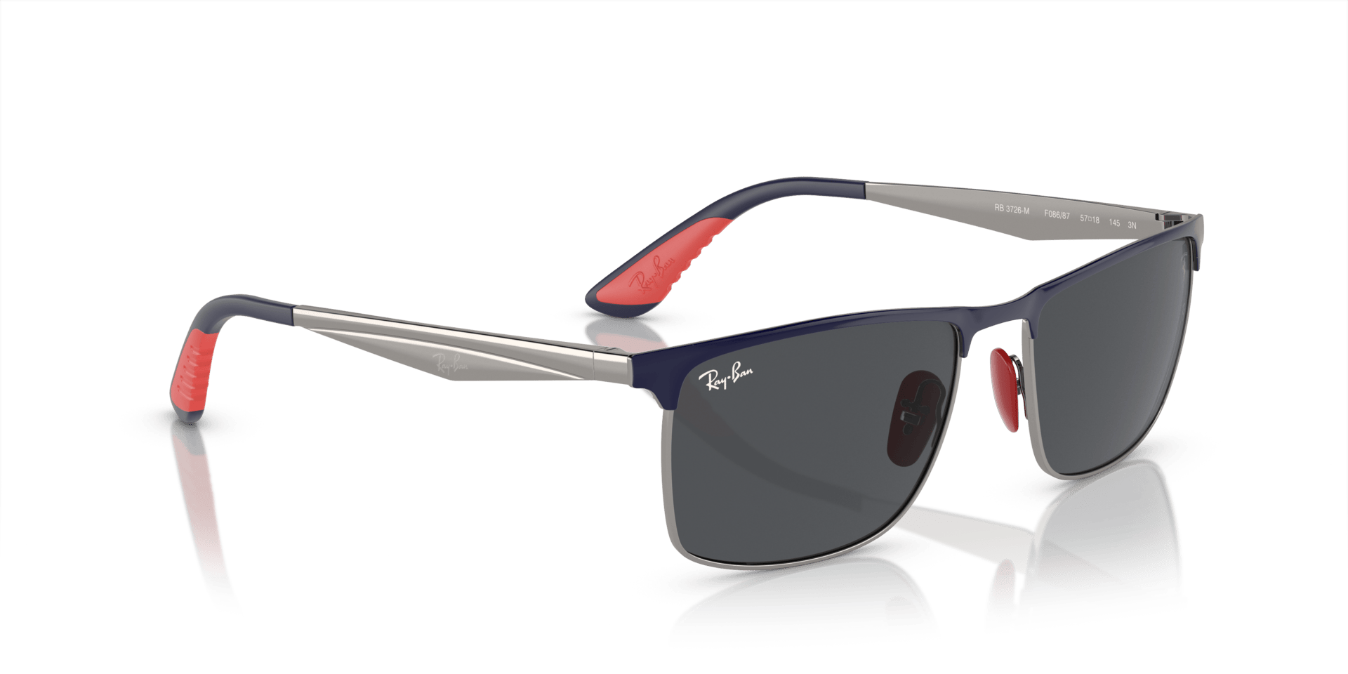 0RB3726M Metal Unisex Sunglasses