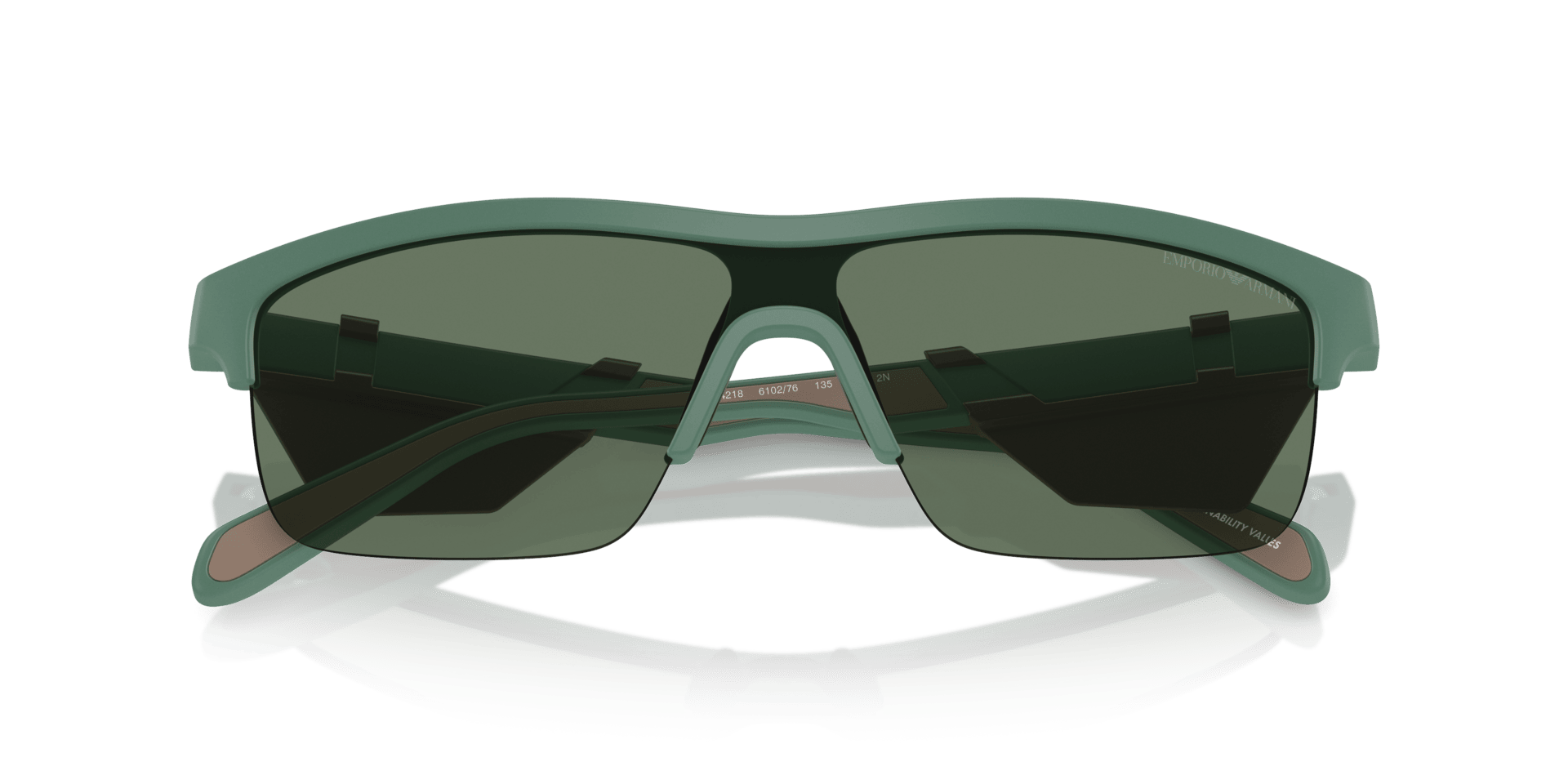 0EA4218 Injected Men Sunglasses