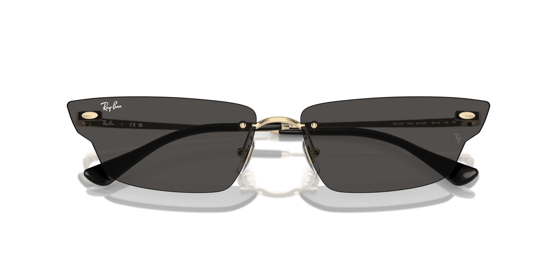 0RB3731 Metal Unisex Sunglasses