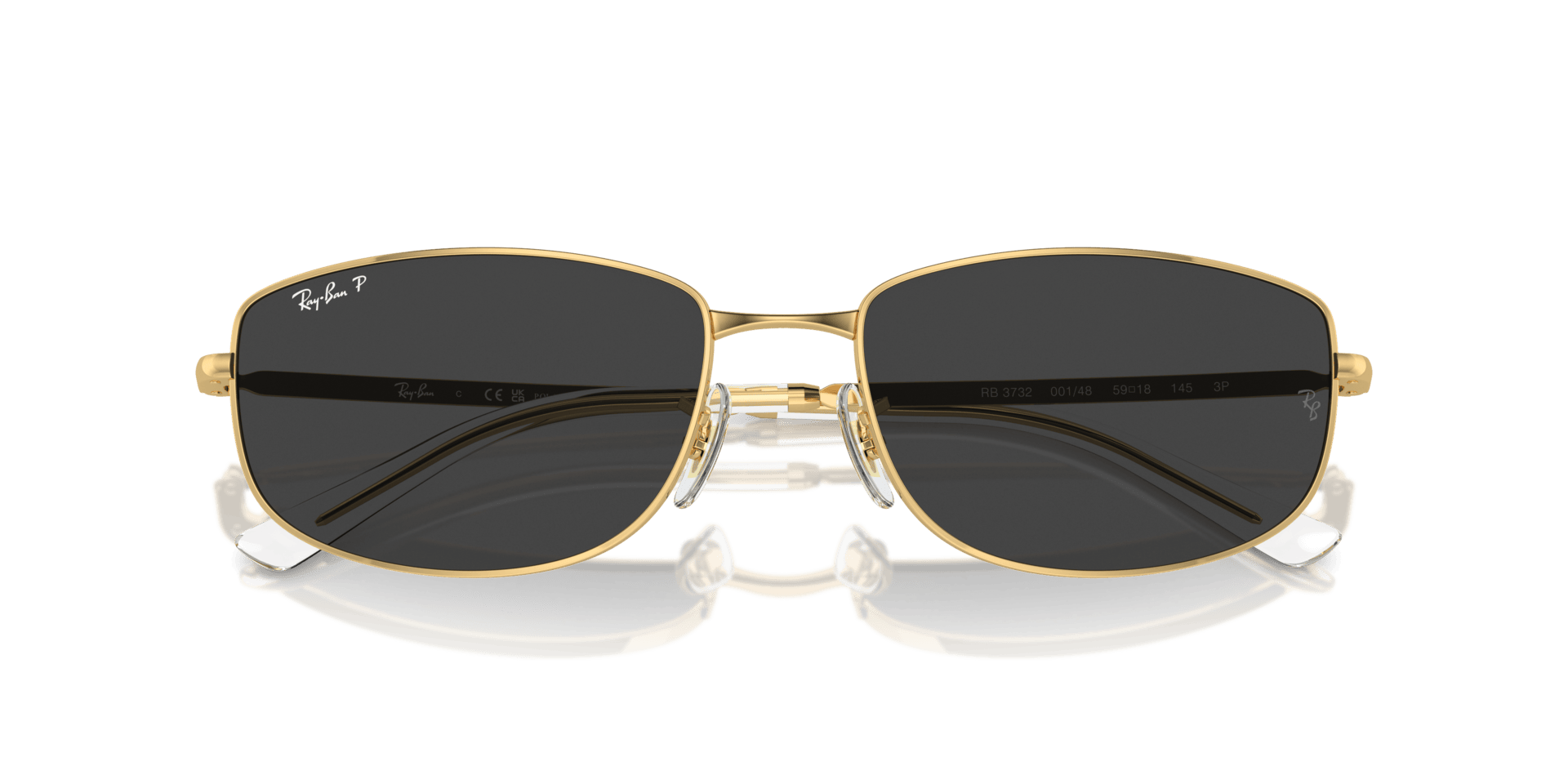 0RB3732 Metal Unisex Sunglasses