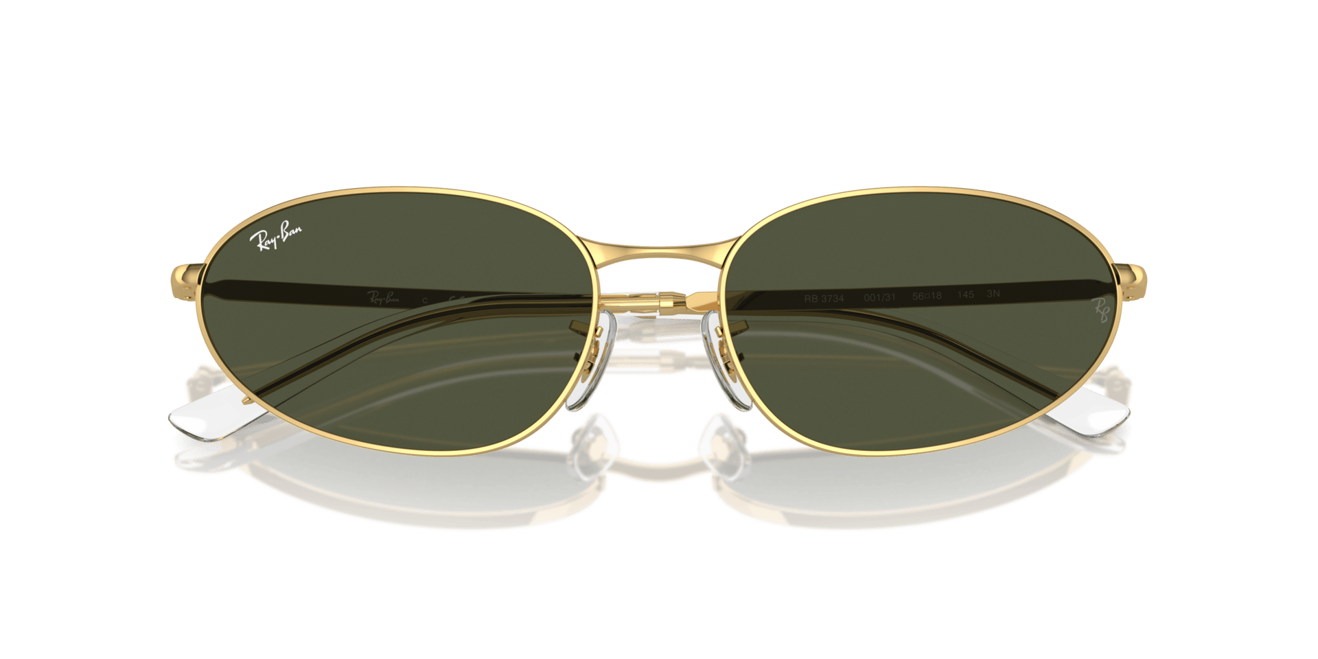 0RB3734 Metal Unisex Sunglasses