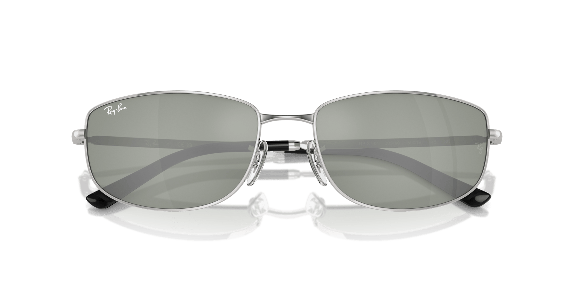 0RB3732 Metal Unisex Sunglasses
