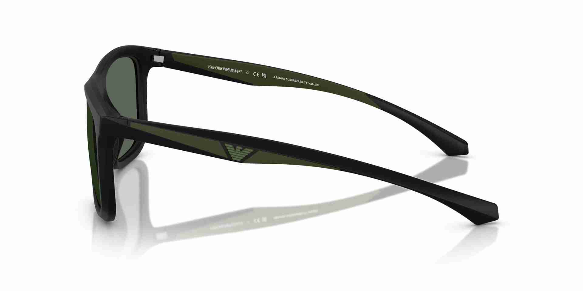 0EA4234U Injected Men Sunglasses