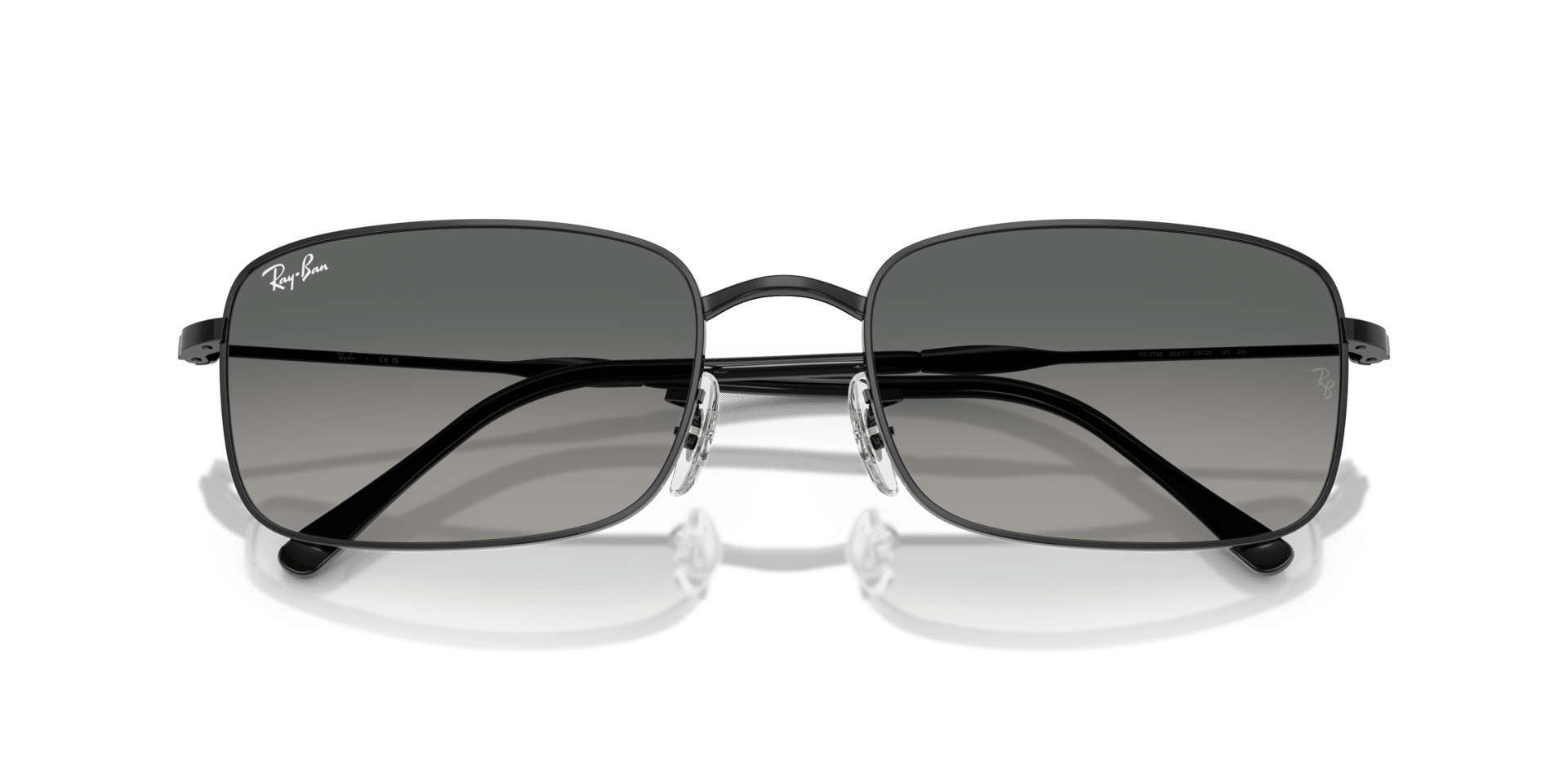 0RB3746, Metal Unisex Sunglasses