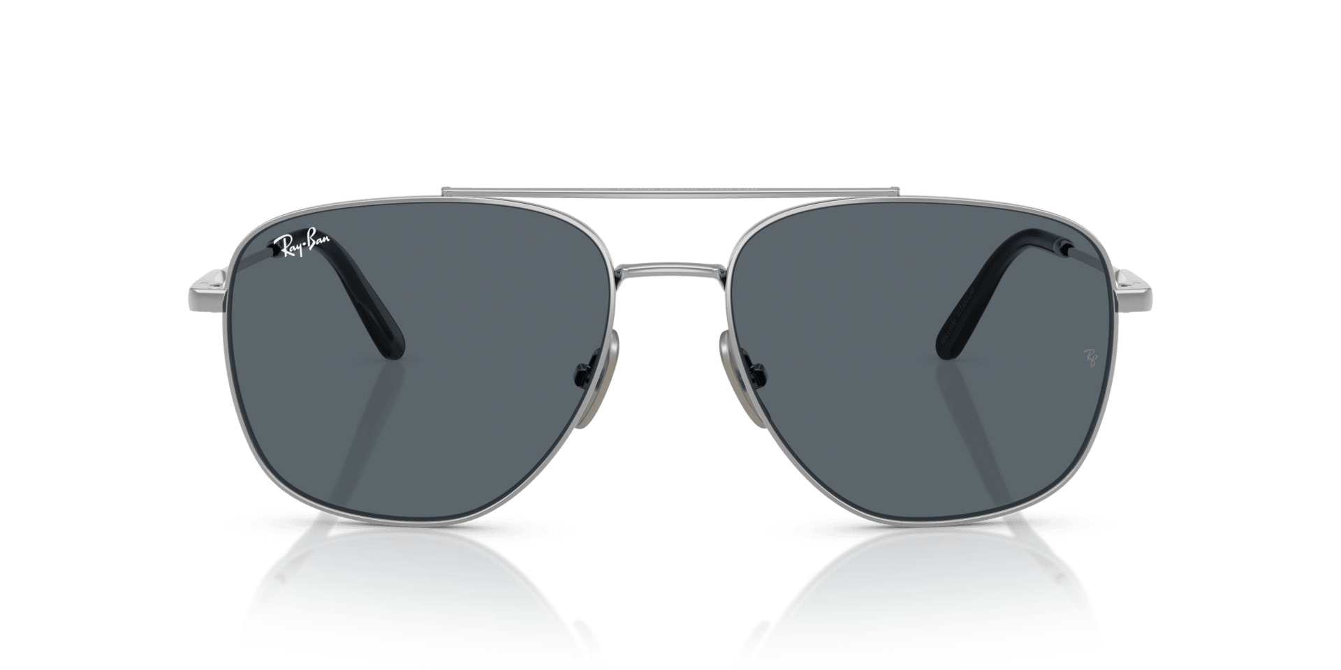 0RB8097 Titanium Unisex Sunglasses
