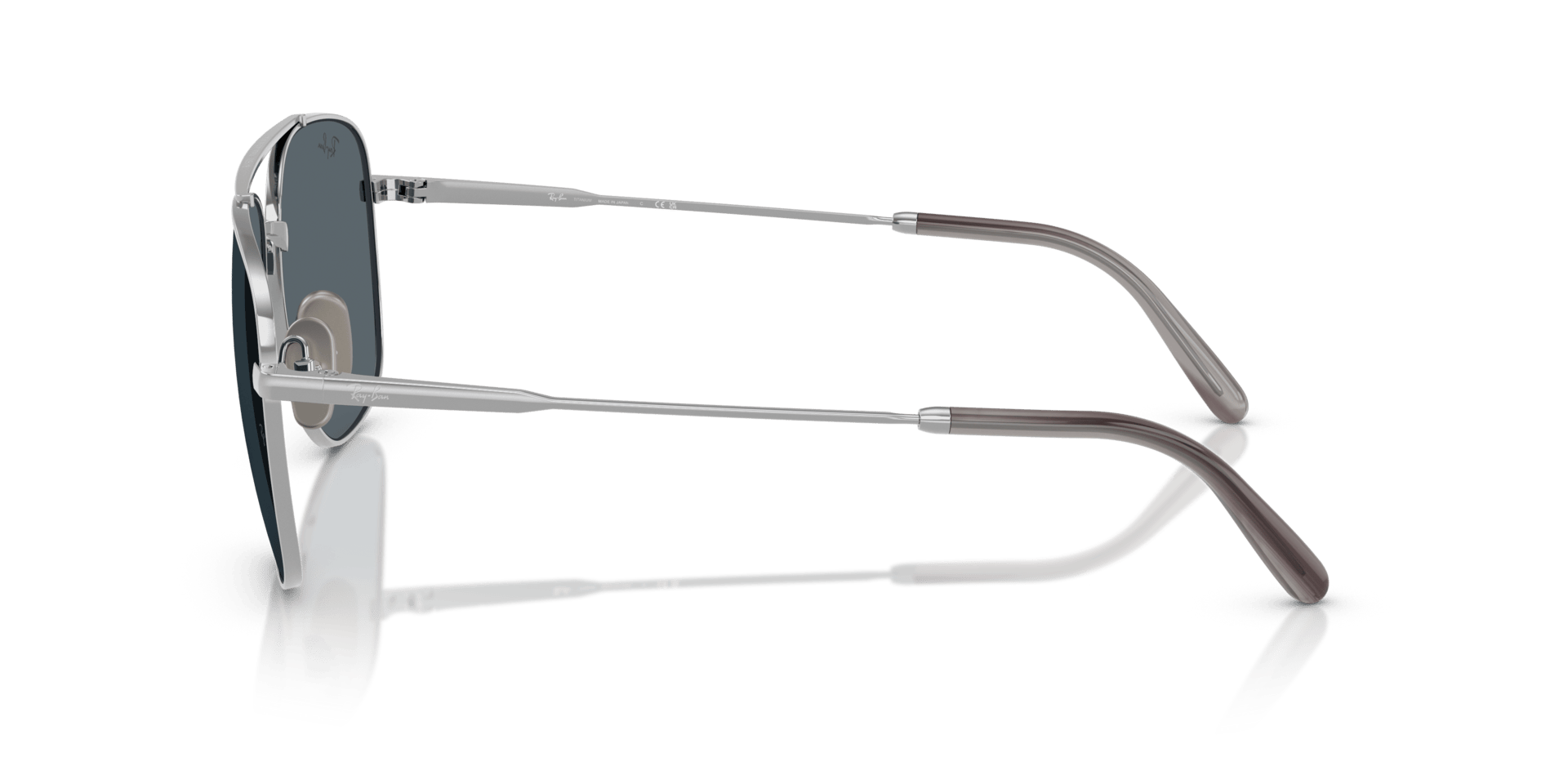 0RB8097 Titanium Unisex Sunglasses