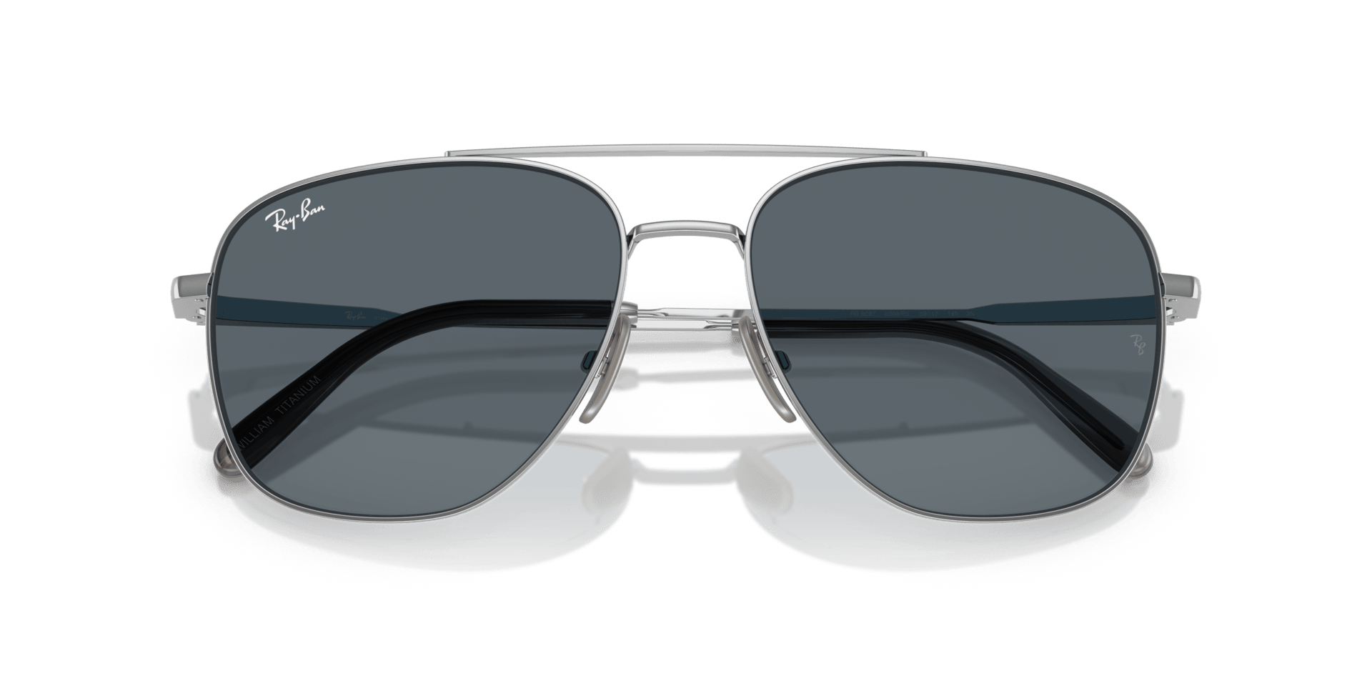 0RB8097 Titanium Unisex Sunglasses