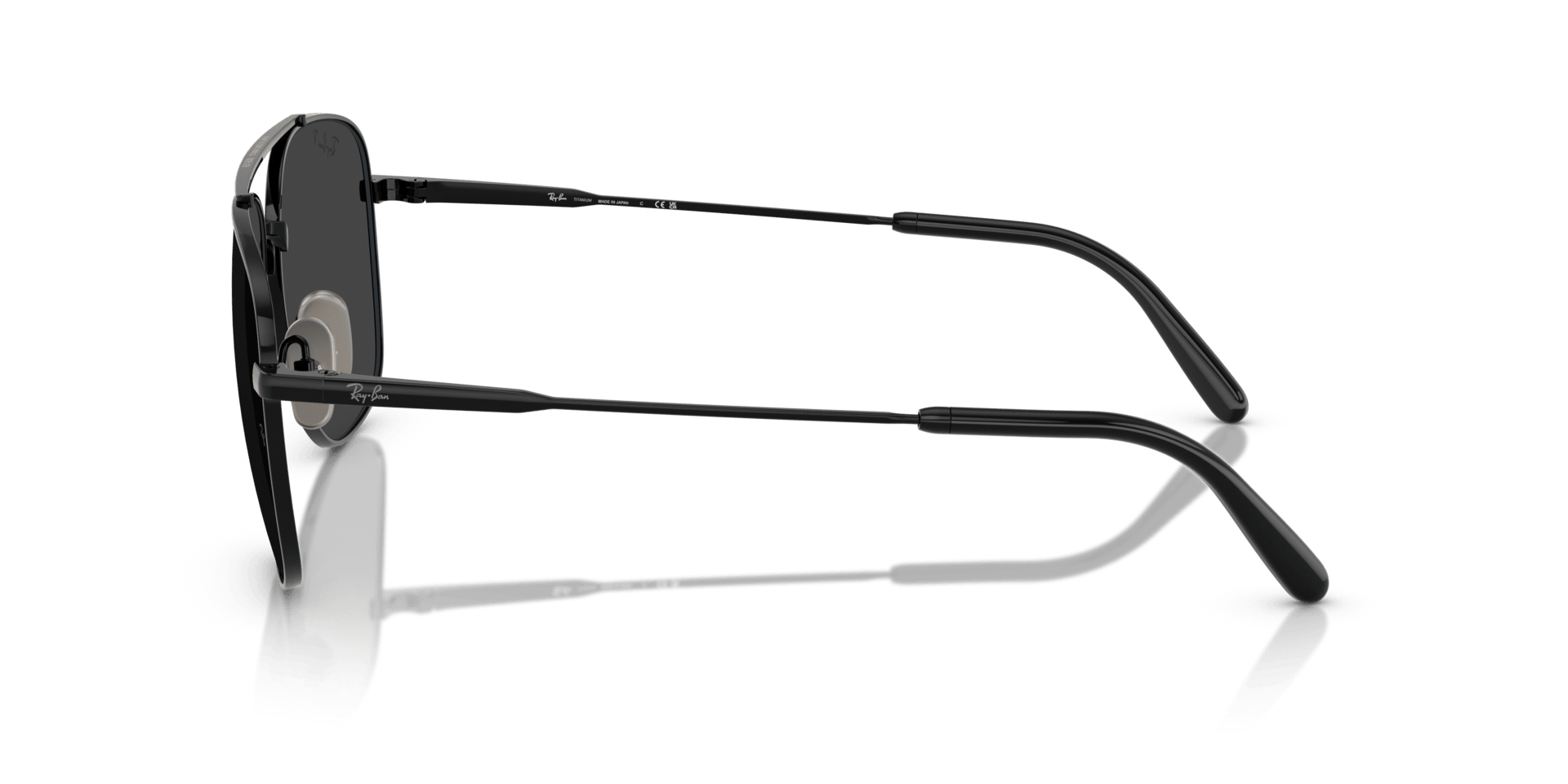 0RB8097 Titanium Unisex Sunglasses