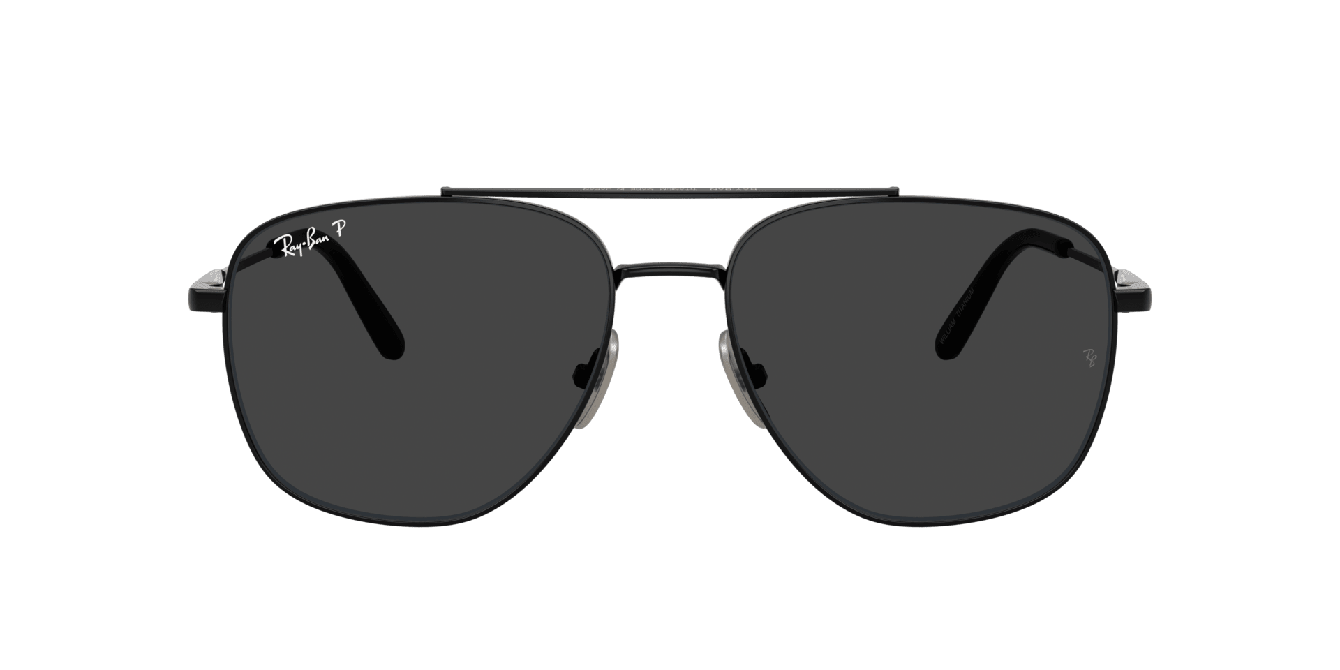0RB8097 Titanium Unisex Sunglasses