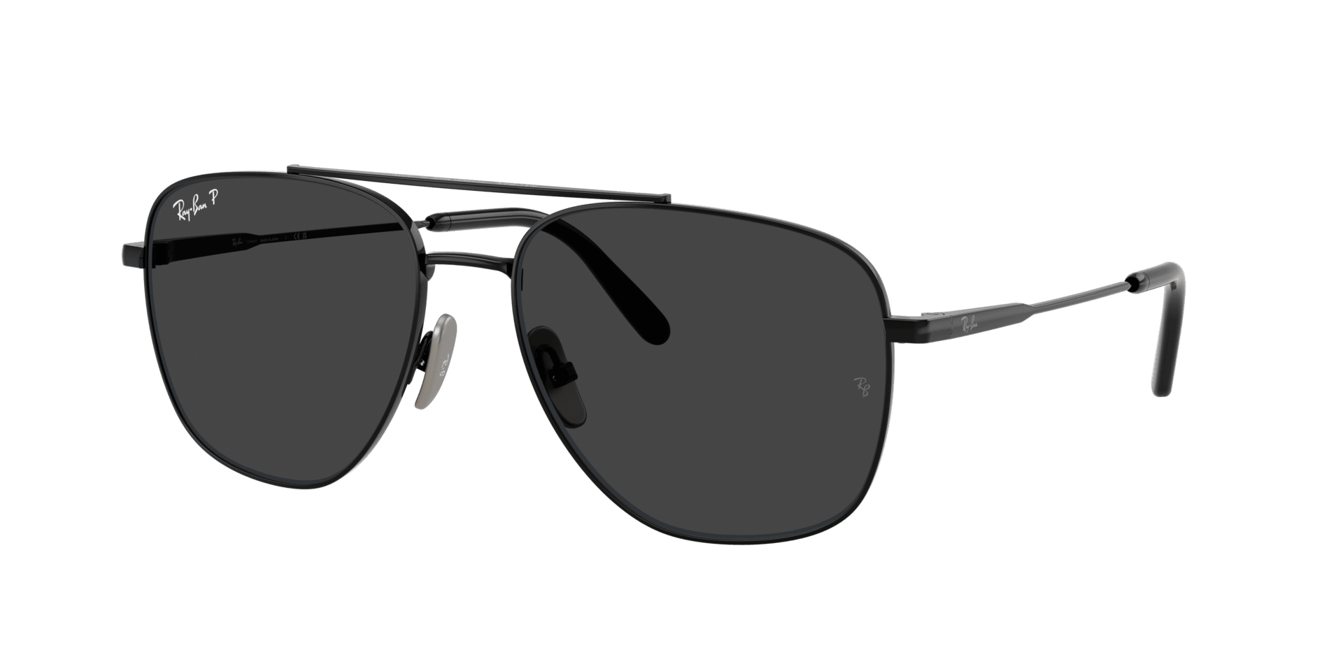 0RB8097 Titanium Unisex Sunglasses