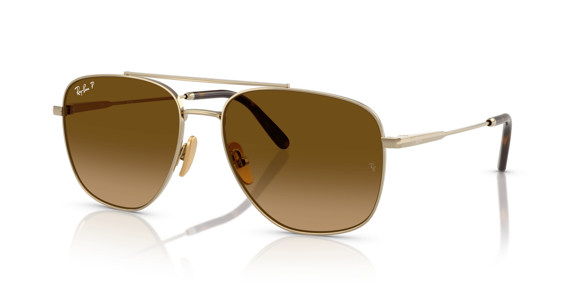 0RB8097 Titanium Unisex Sunglasses