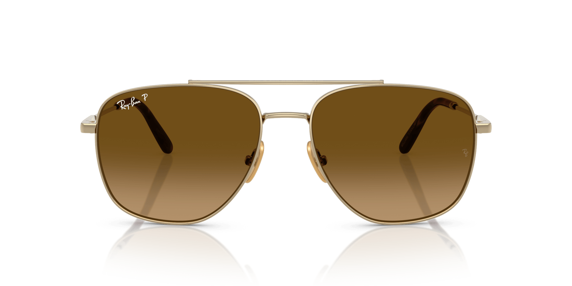 0RB8097 Titanium Unisex Sunglasses
