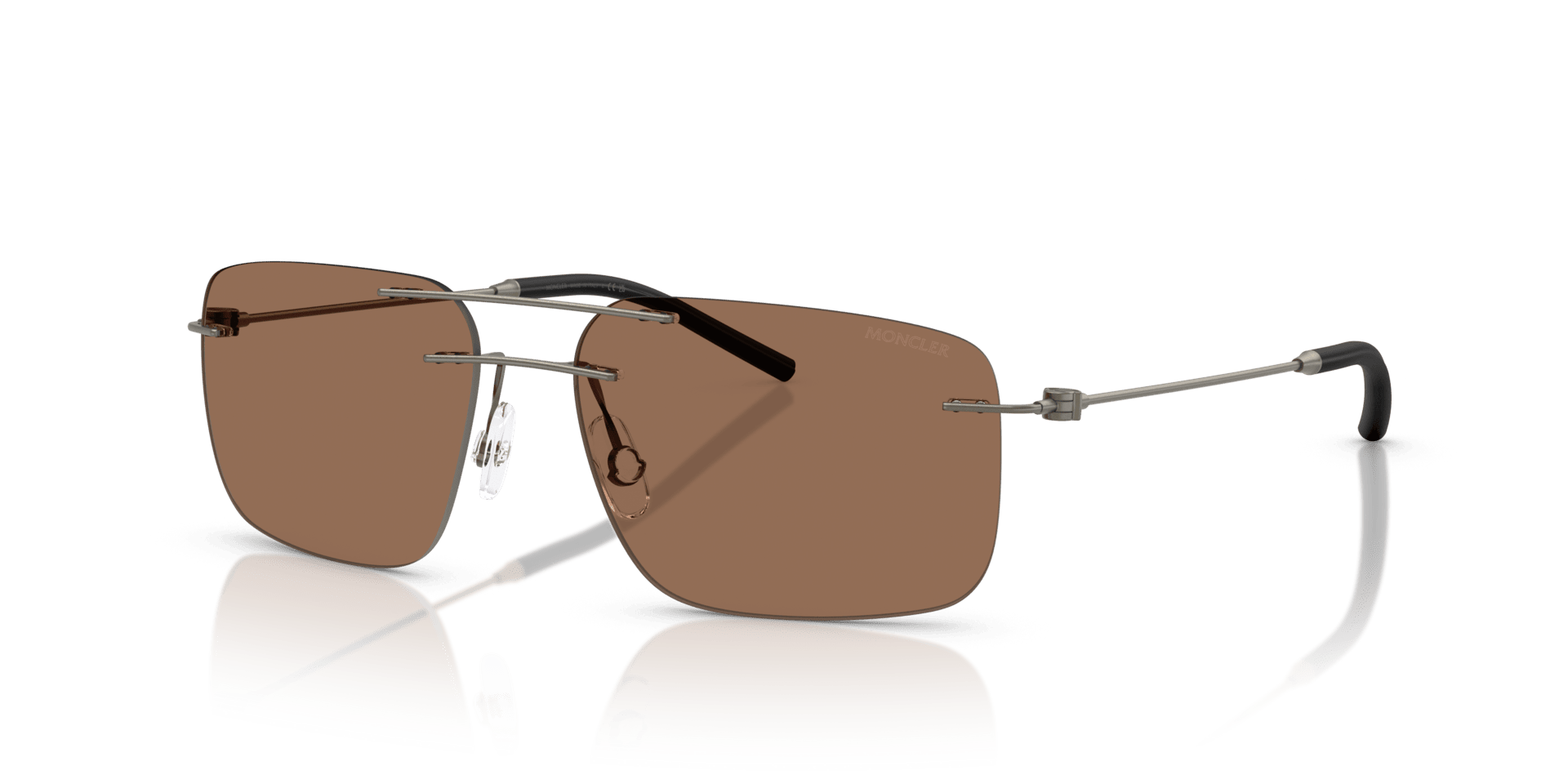 0ME4003 Steel Unisex Sunglasses