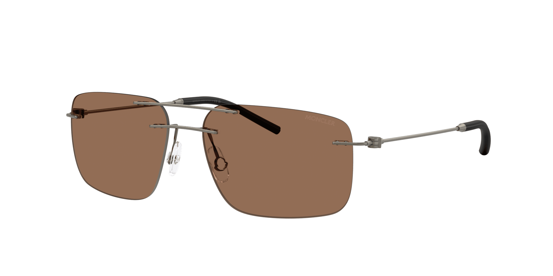 0ME4003 Steel Unisex Sunglasses
