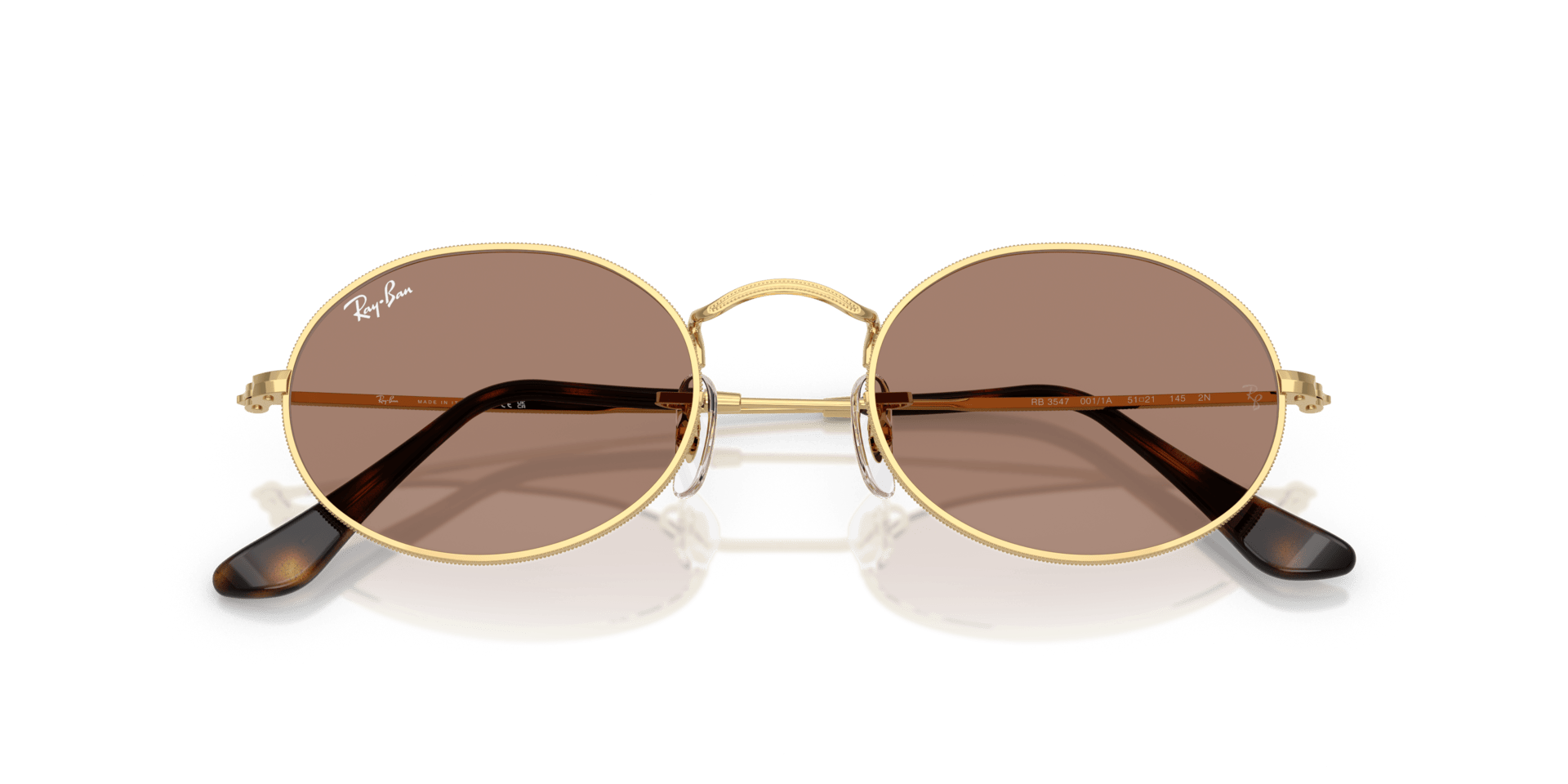0RB3547 Metal Unisex Sunglasses