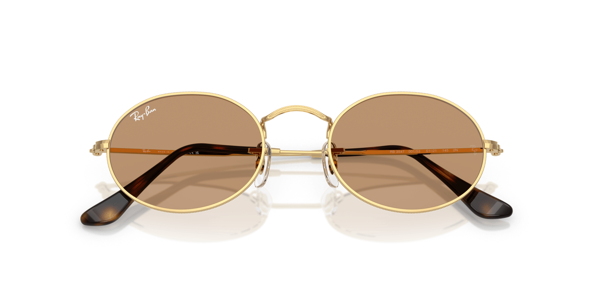 0RB3547 Metal Unisex Sunglasses