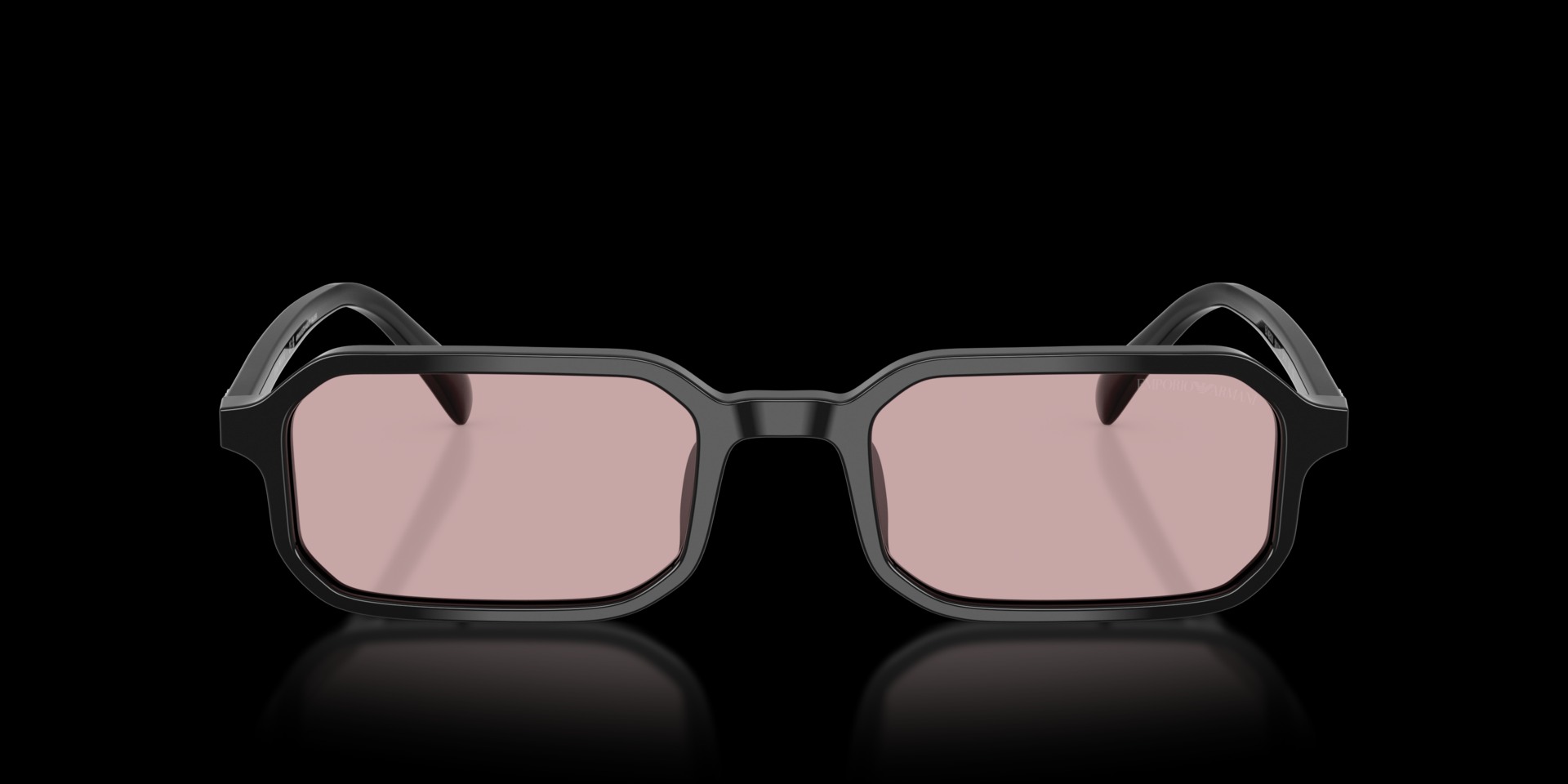 Emporio Armani Black Acetate Man Sunglass