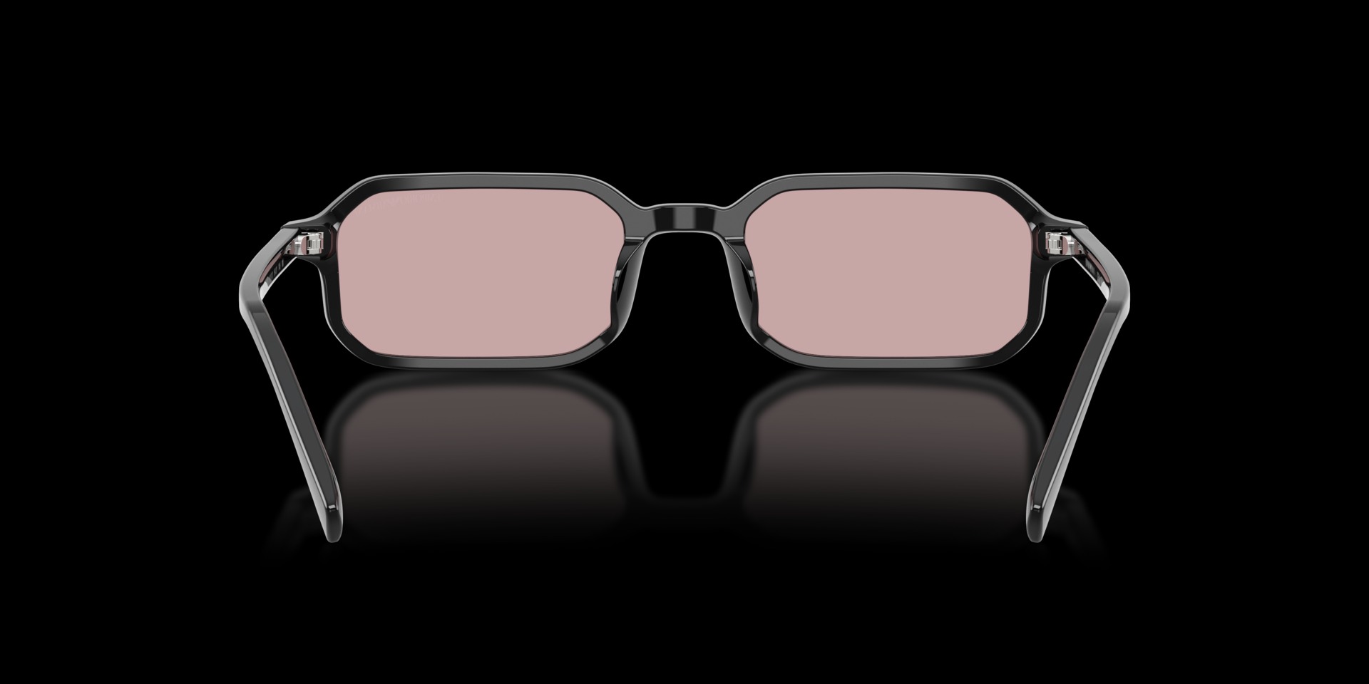 Emporio Armani Black Acetate Man Sunglass