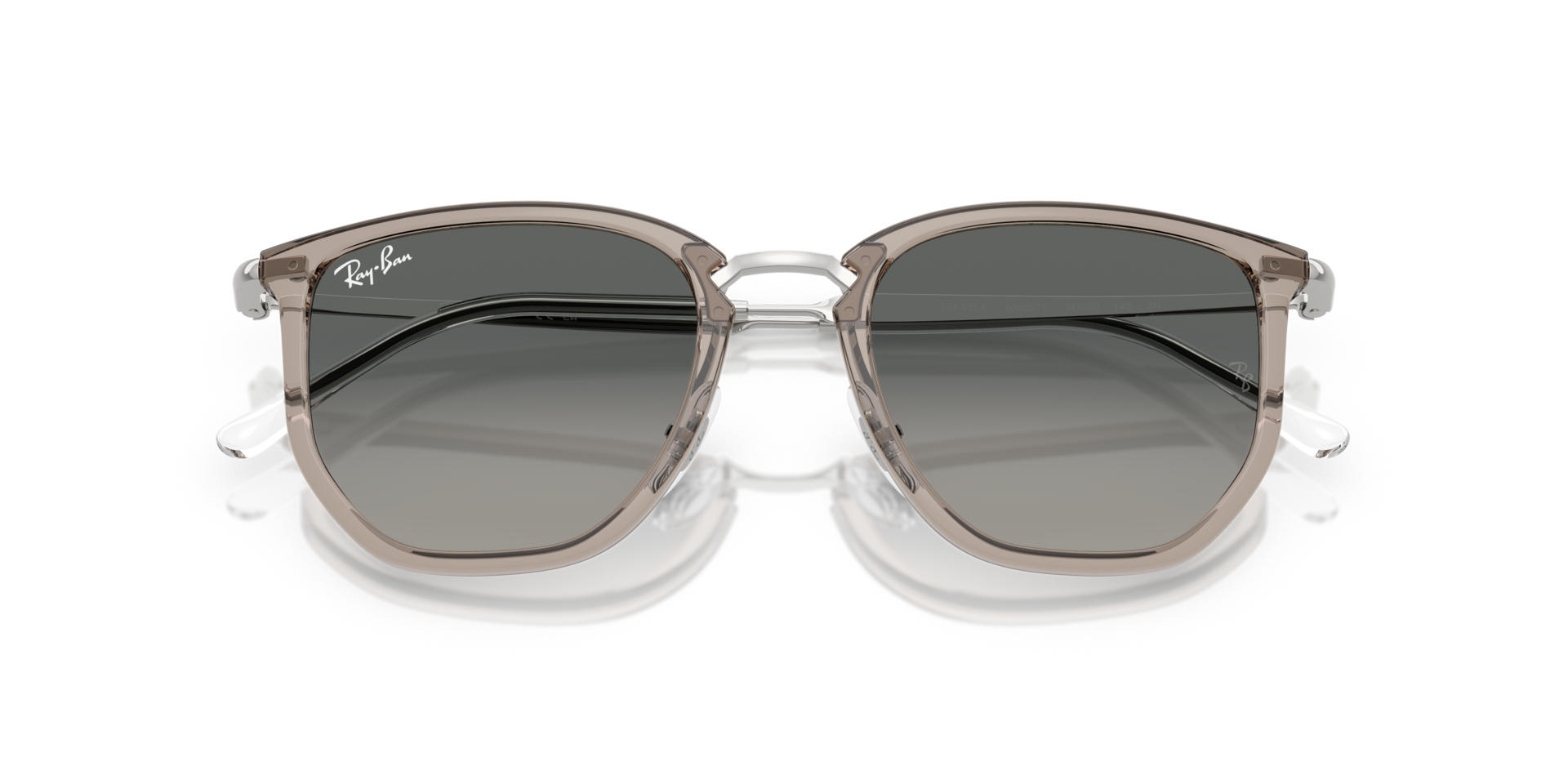 Ray-Ban Grey Injected Unisex Sunglass