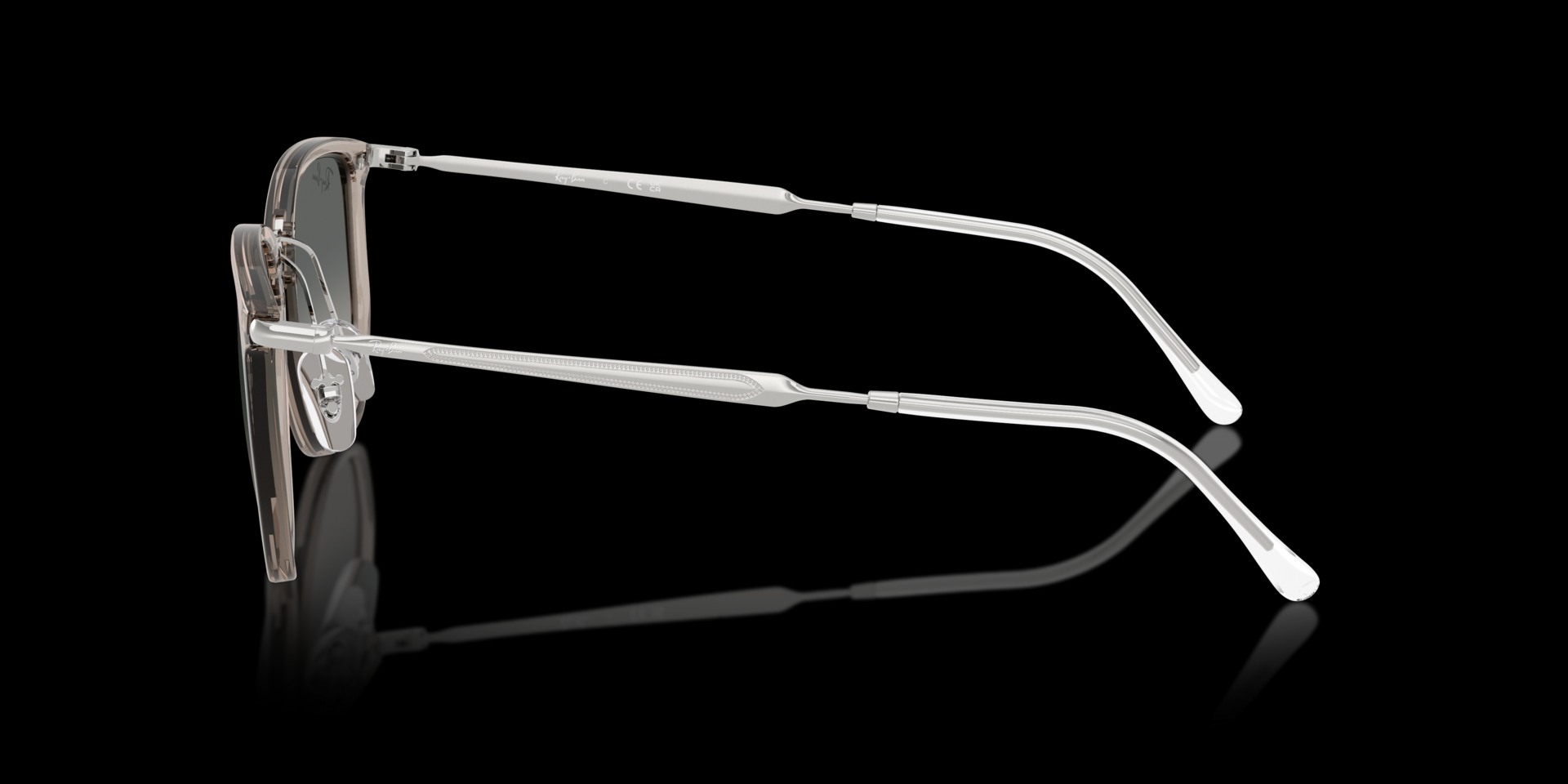 Ray-Ban Grey Injected Unisex Sunglass