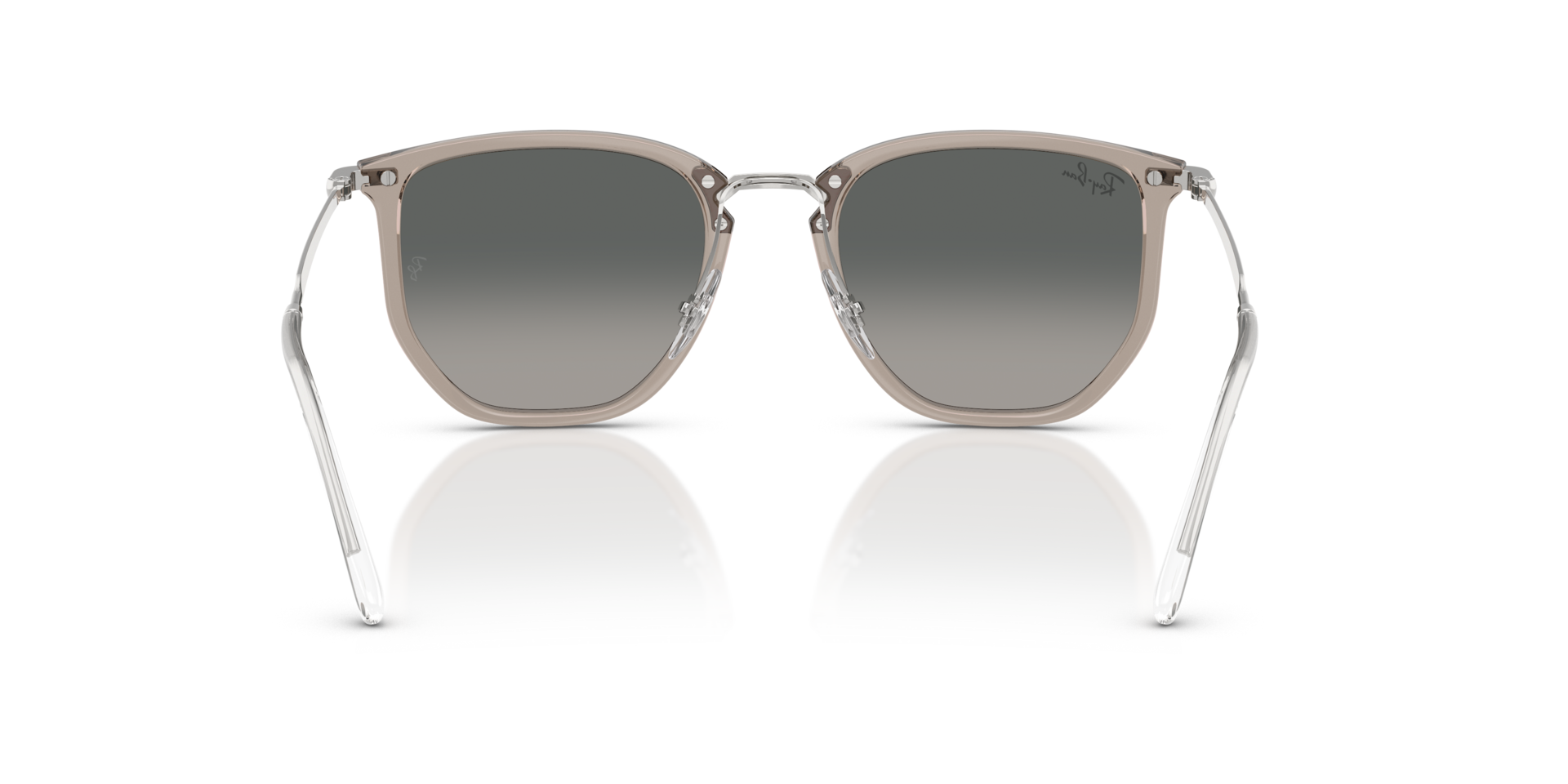 Ray-Ban Grey Injected Unisex Sunglass