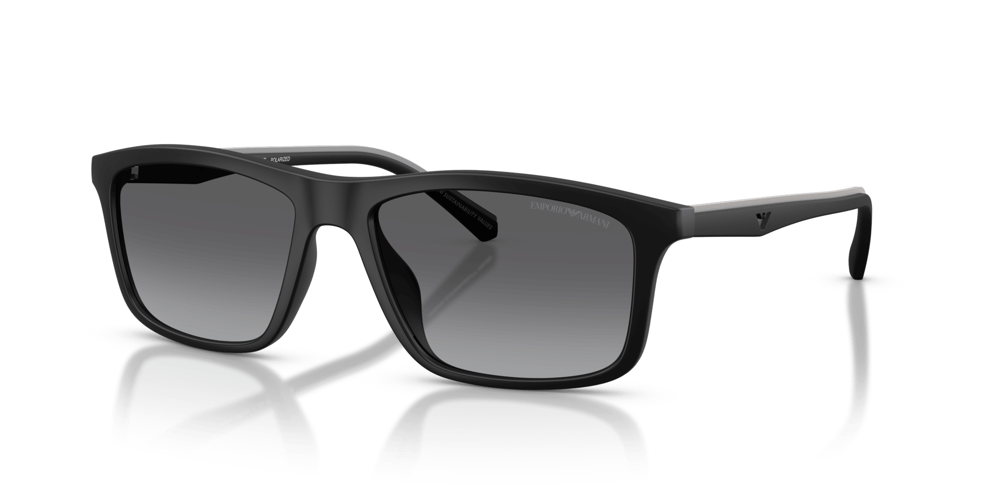 0EA4257U Injected Men Sunglasses