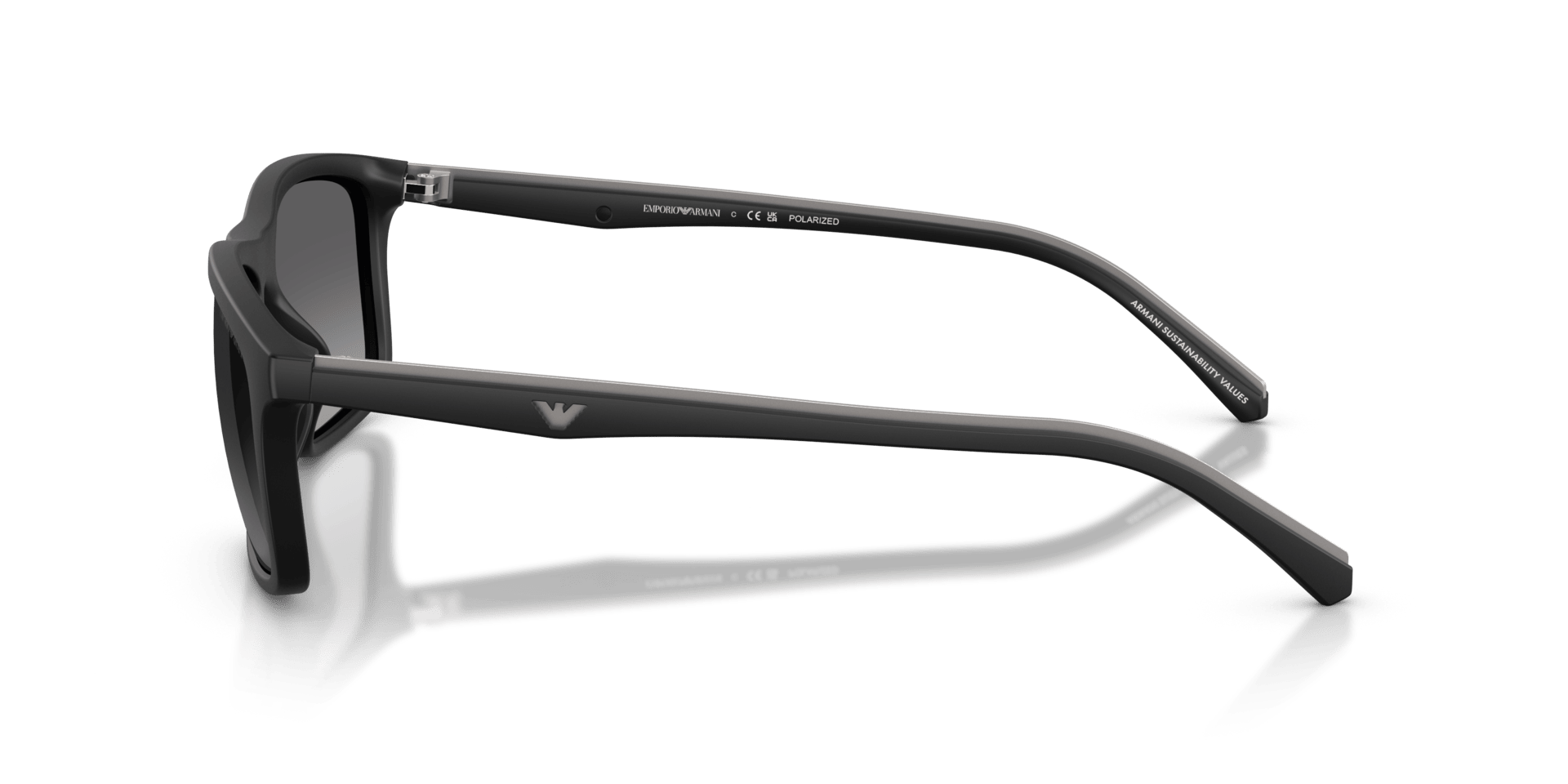 0EA4257U Injected Men Sunglasses