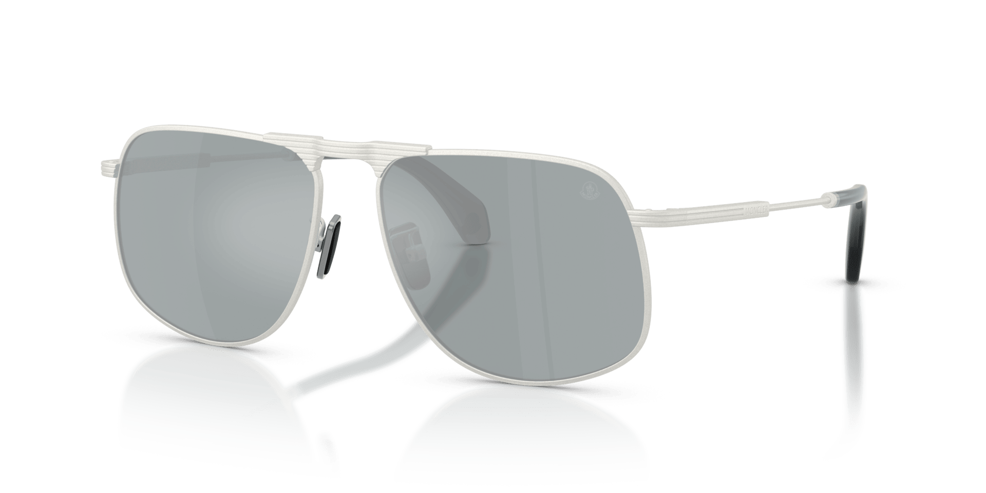 0ME4014 Steel Unisex Sunglasses