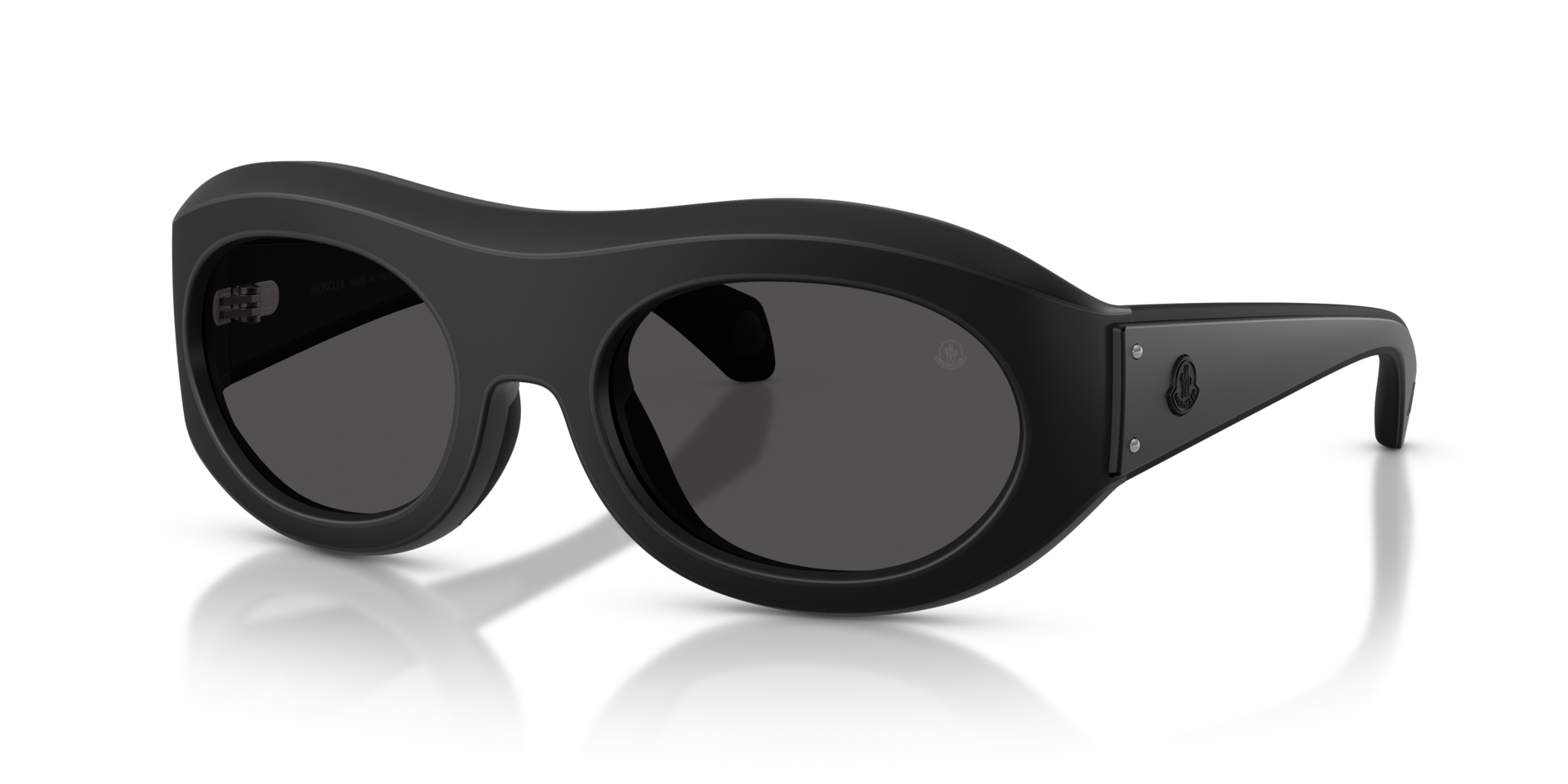 Moncler Black Injected Unisex Sunglass