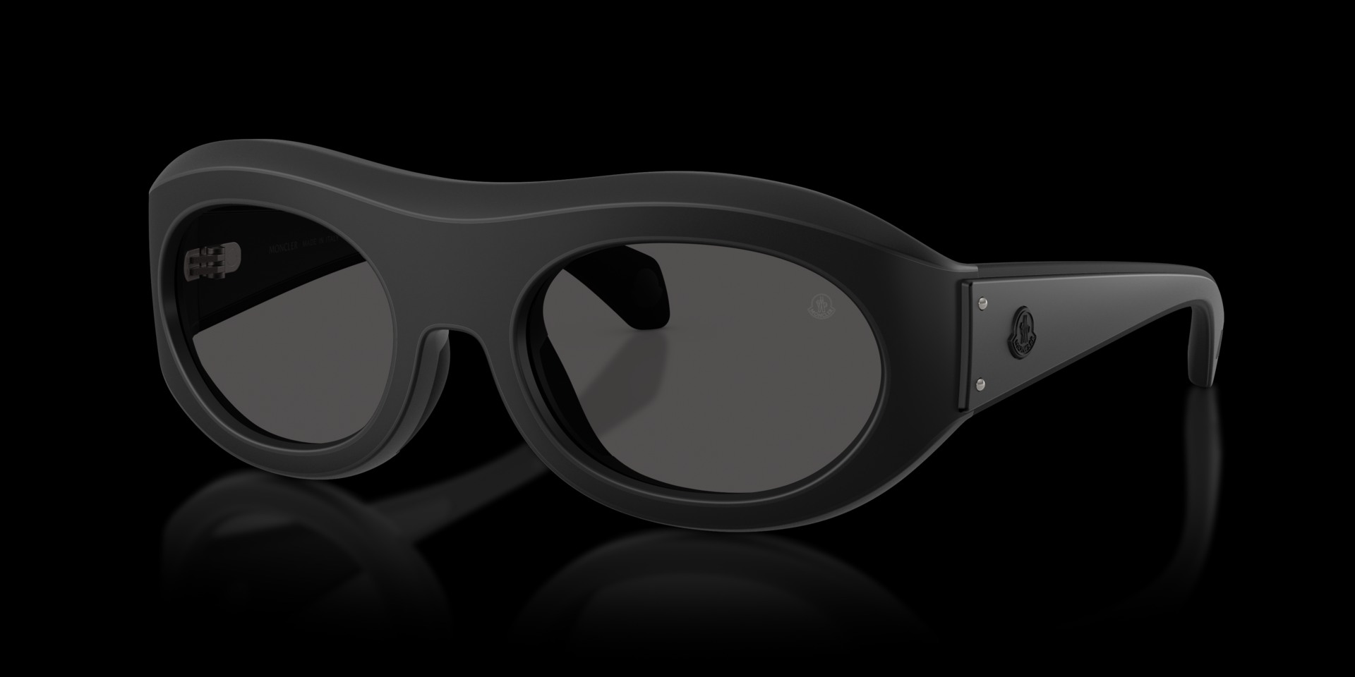 Moncler Black Injected Unisex Sunglass