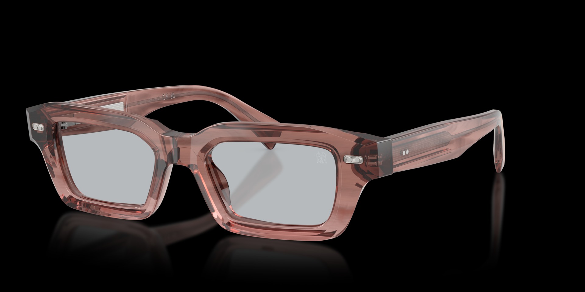 Brunello Cucinelli Violet Acetate Unisex Sunglass