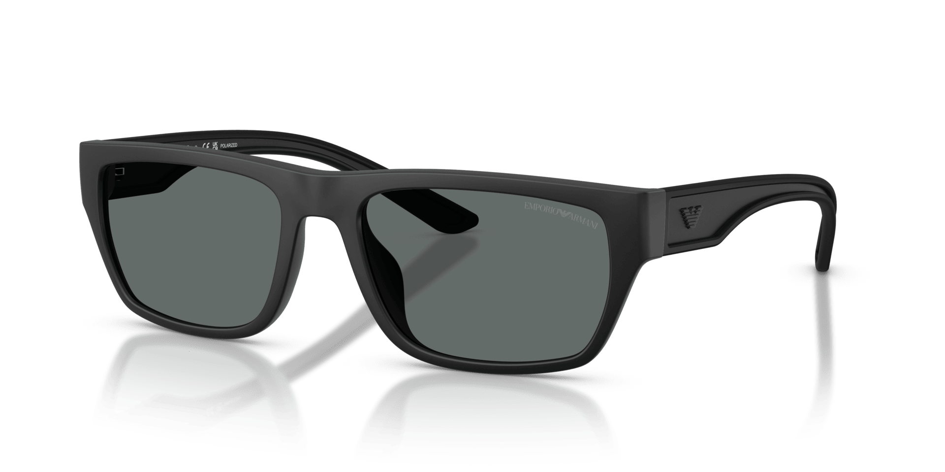 0EA4267U Injected Men Sunglasses