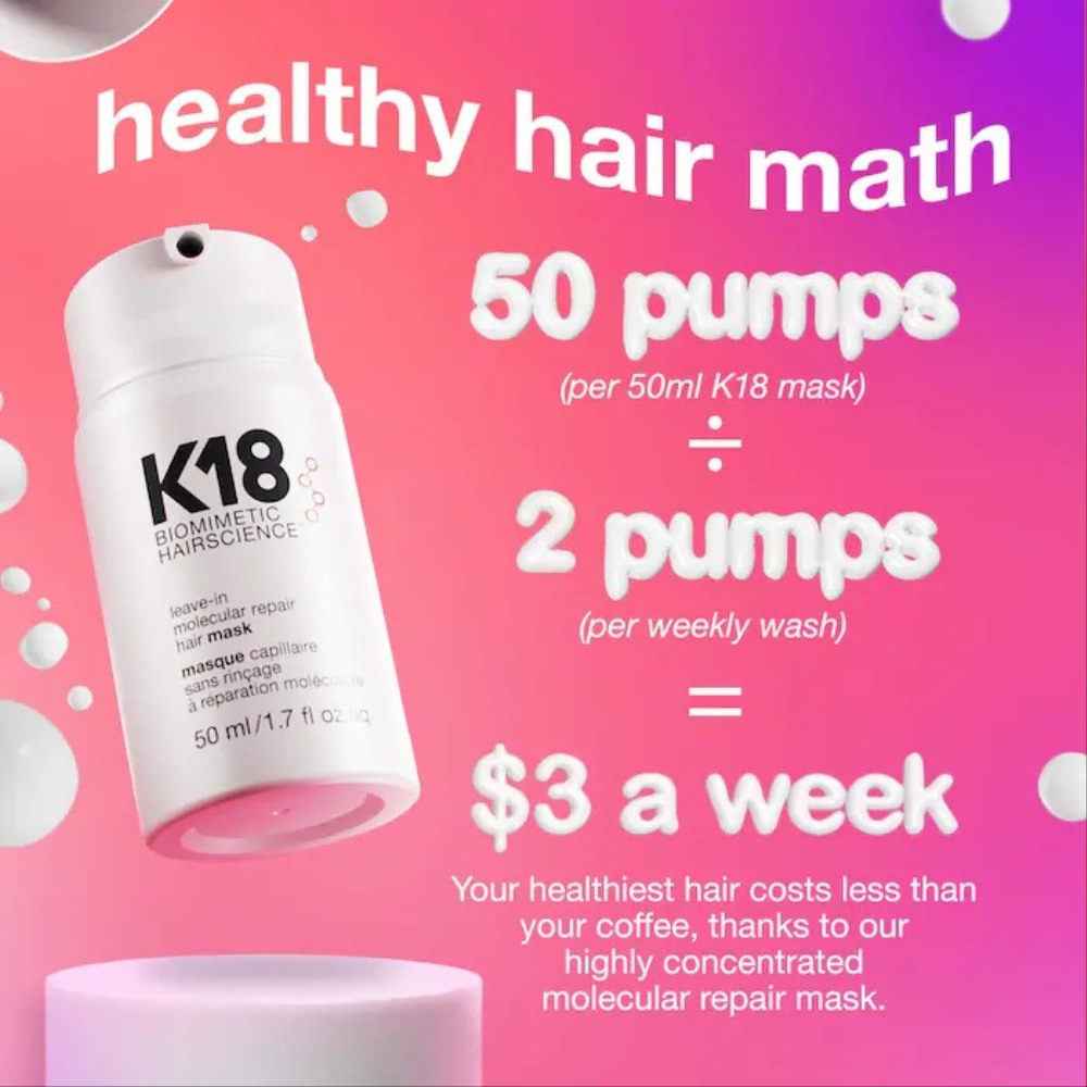 Leave-In Molecular Repair Hair Mask • 50ml