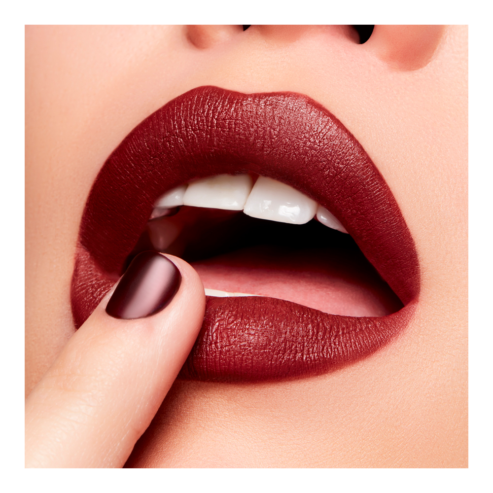 Powder Kiss Velvet Blur Slim Stick • Love Clove - Deep Warm Red