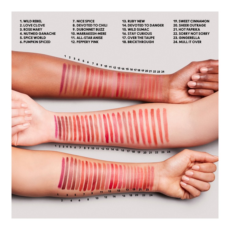 Powder Kiss Velvet Blur Slim Stick • Marrakesh-Mere - Intense Orange Brown
