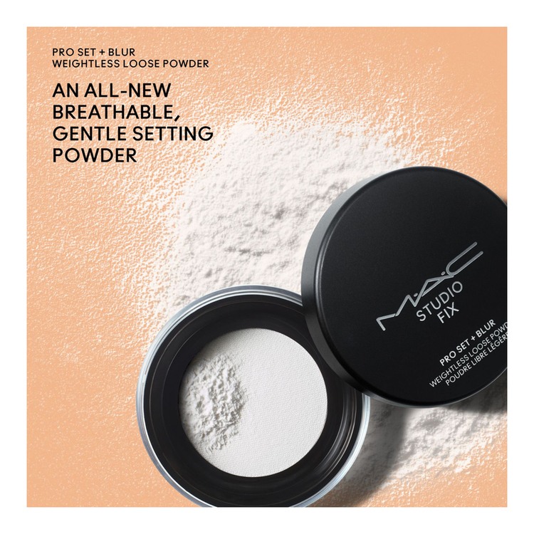 Studio Fix Pro Set + Blur Weightless Loose Powder • Dark - Tanned Bronze With Neutral Undertone For Dark Skin