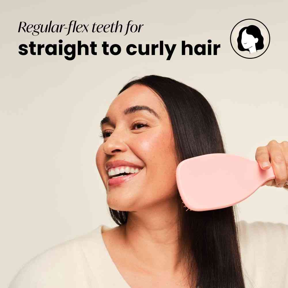 The Ultimate Detangler Hairbrush • Peach Glow