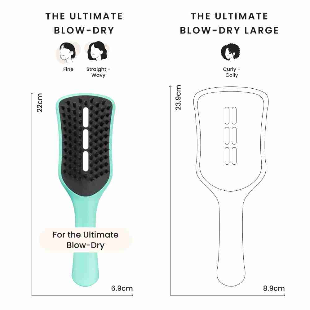 Easy Dry & Go Regular Hairbrush • Mint/Black