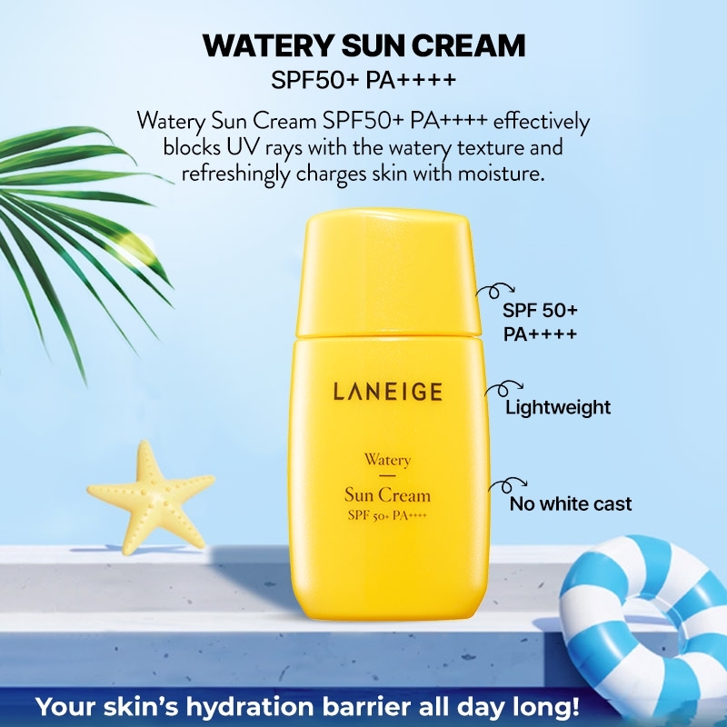 Watery Sun Cream SPF50+ PA++++ • 50ml