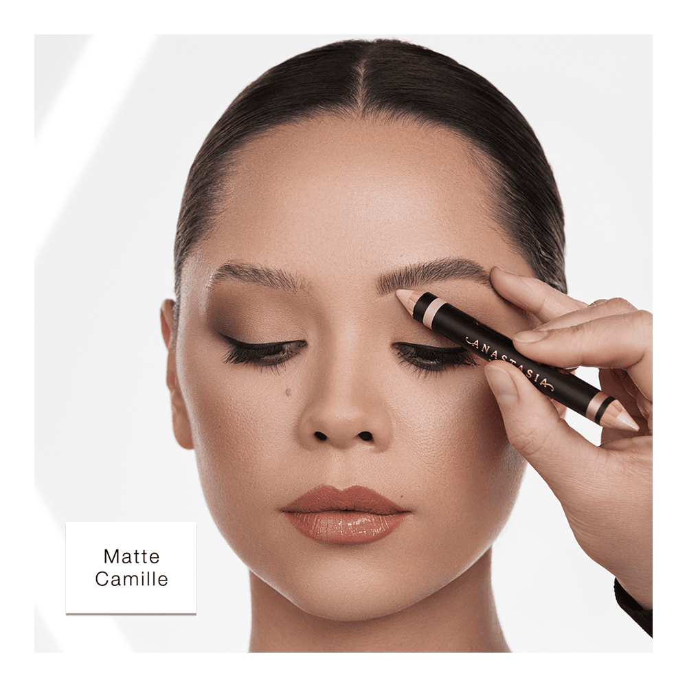 Highlighting Duo Pencil • Matte Camille / Sand Shimmer