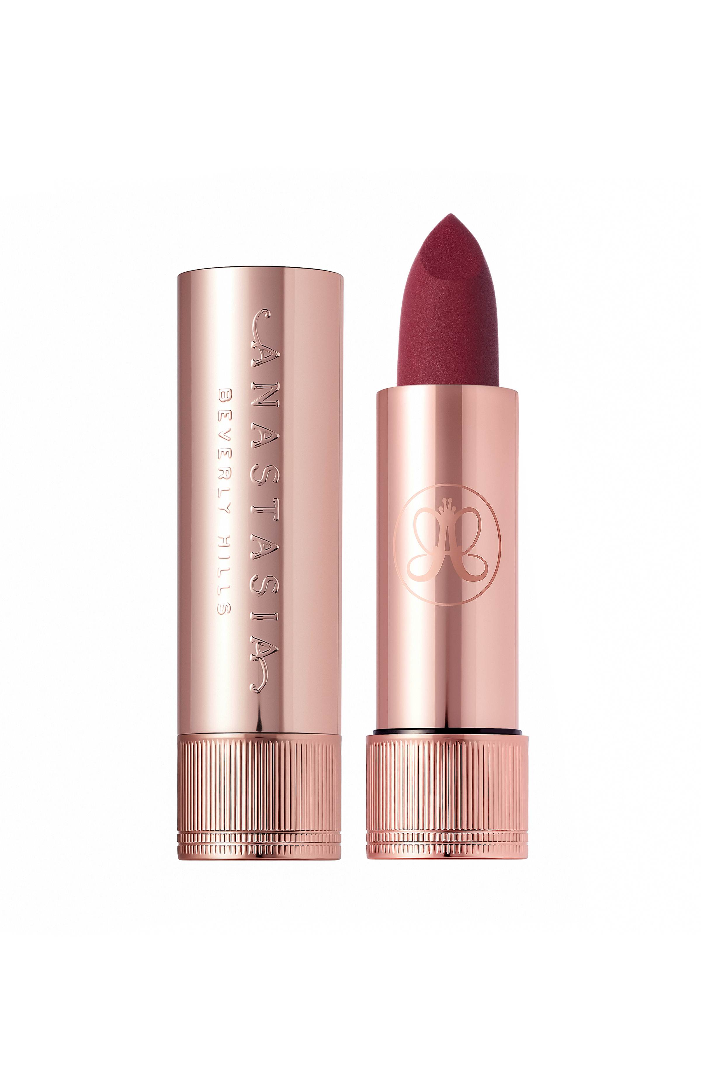 Matte & Satin Velvet Lipstick • Blackberry (Matte)