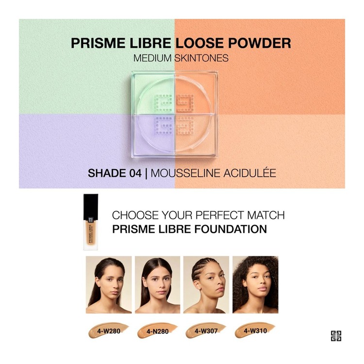 Prisme Libre Skin Caring Matte Foundation • W355