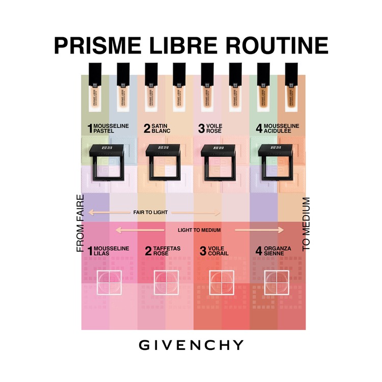 Prisme Libre Skin Caring Matte Foundation • W355