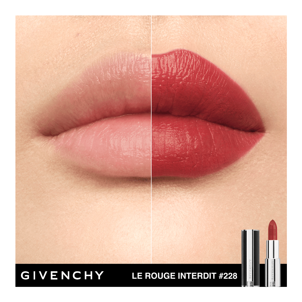 Le Rouge Interdit Intense Silk Lipstick • N228 Rose Fumé
