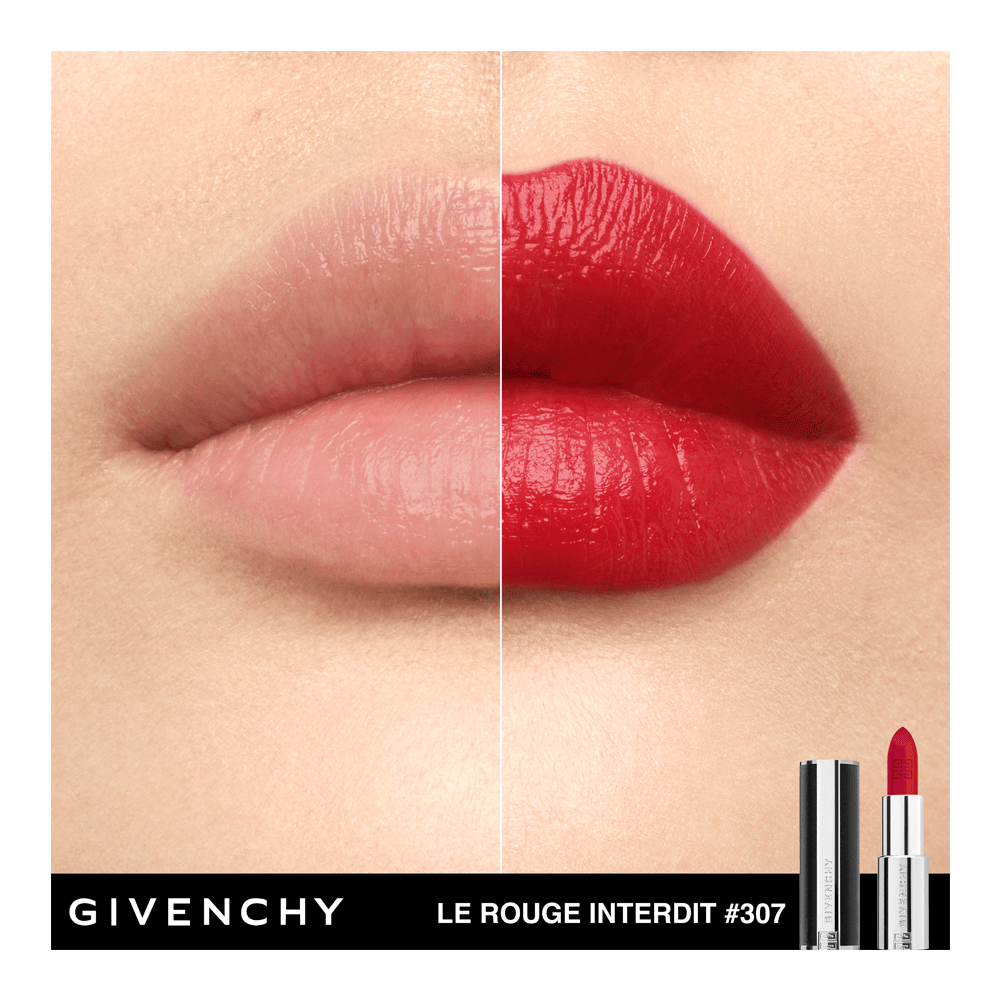 Le Rouge Interdit Intense Silk Lipstick • N307 Grenat Initié