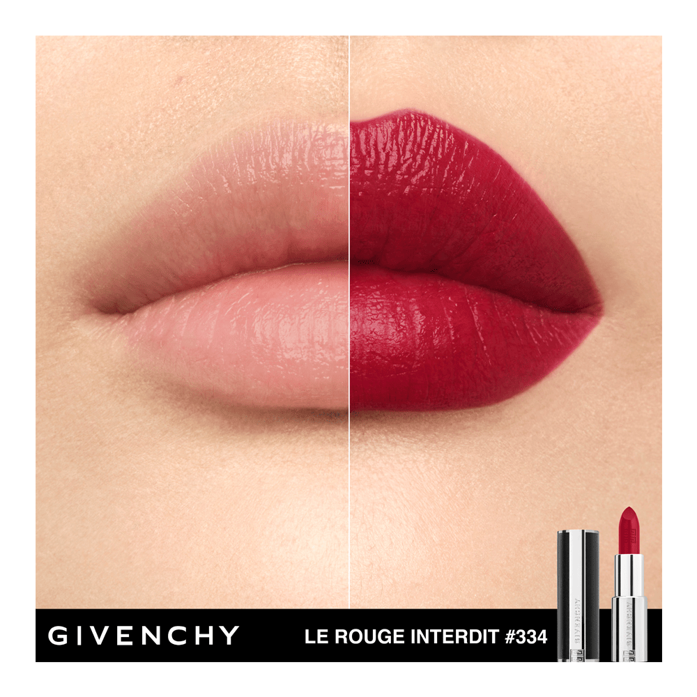 Le Rouge Interdit Intense Silk Lipstick • N334 Grenat Volontaire