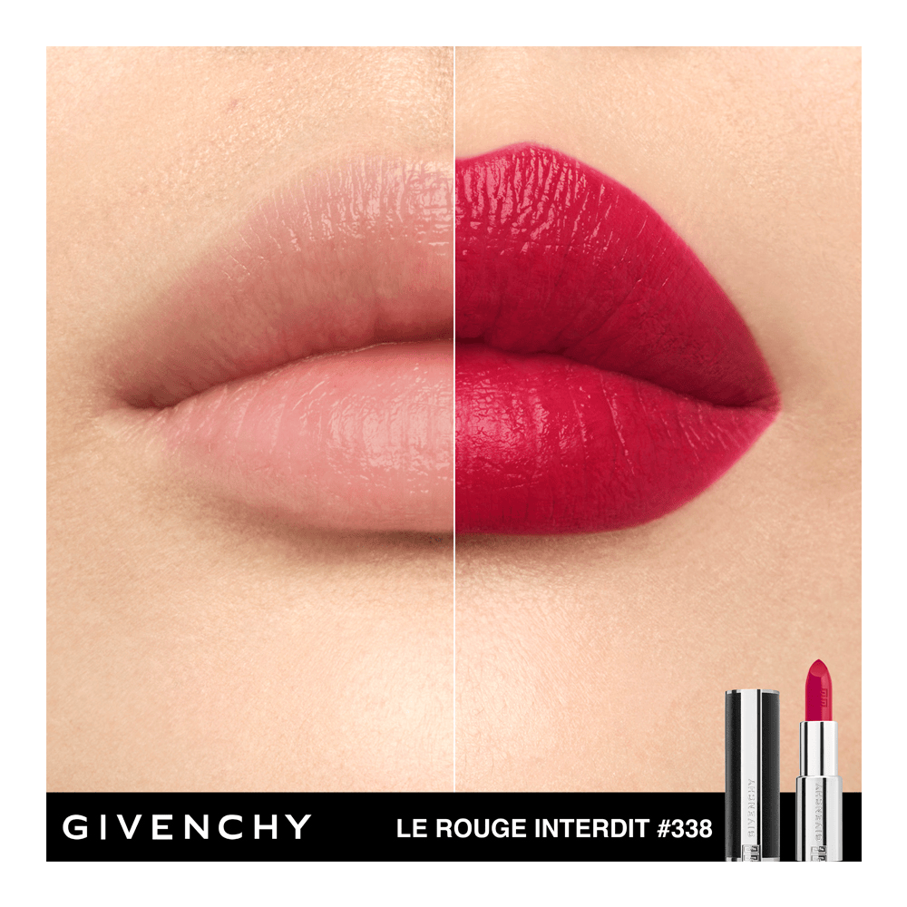 Le Rouge Interdit Intense Silk Lipstick • N338 Rouge​ Vigne ​