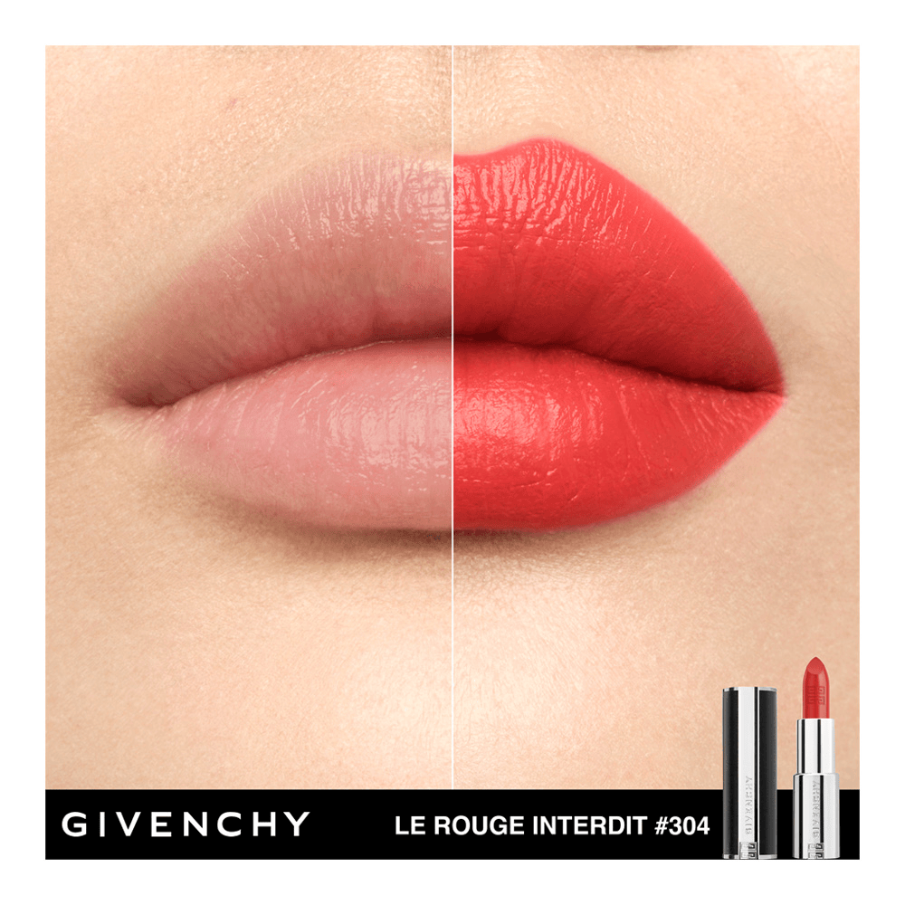 Le Rouge Interdit Intense Silk Lipstick • N304 Mandarine Boléro​