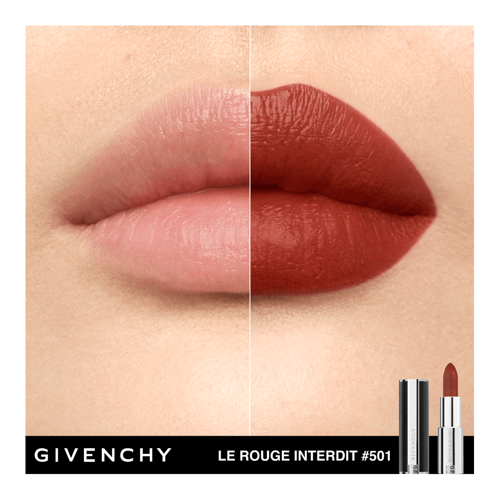 Le Rouge Interdit Intense Silk Lipstick • N501 Brun Epicé