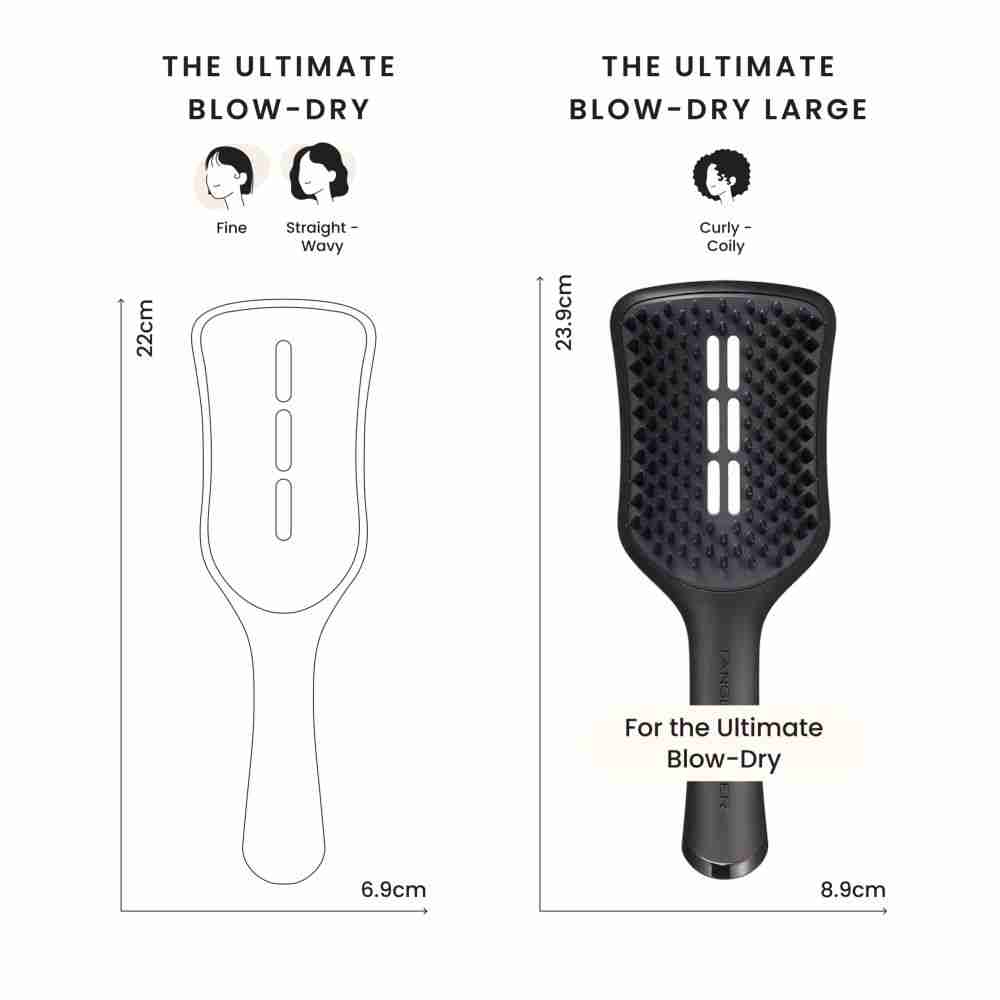 Easy Dry & Go Large Hairbrush • Jet Black
